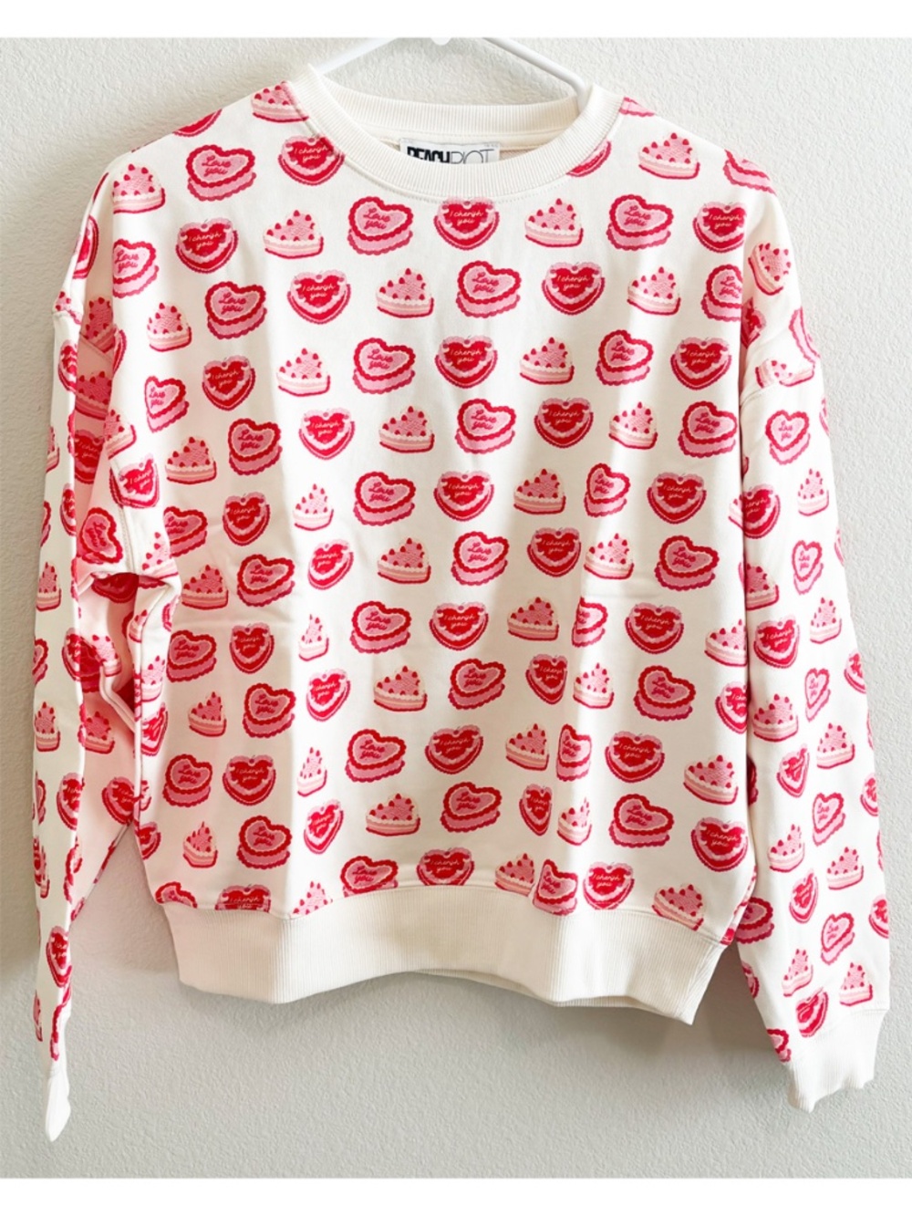 NWT Beach Riot x Anthropologie Devyn cotton sweatshirt
